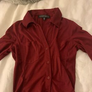 Women’s small button down shirt cotton